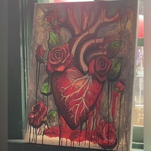 Original Custom Art on 20x30 Canvas